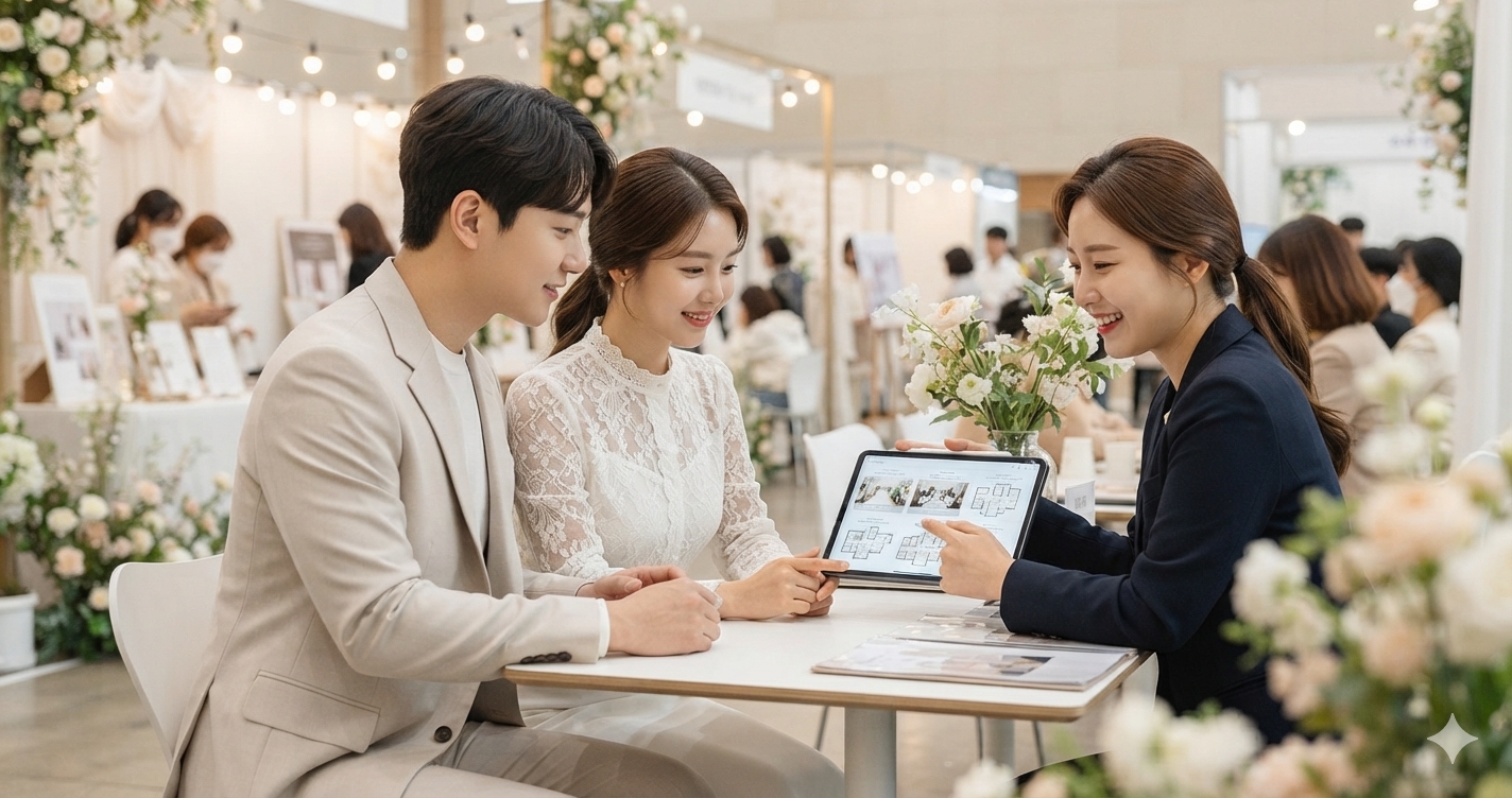 웨딩박람회 가이드: 예비부부를 위한 결혼 준비 안내